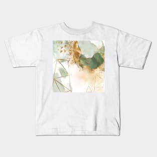 Mystic golden botanics II Kids T-Shirt